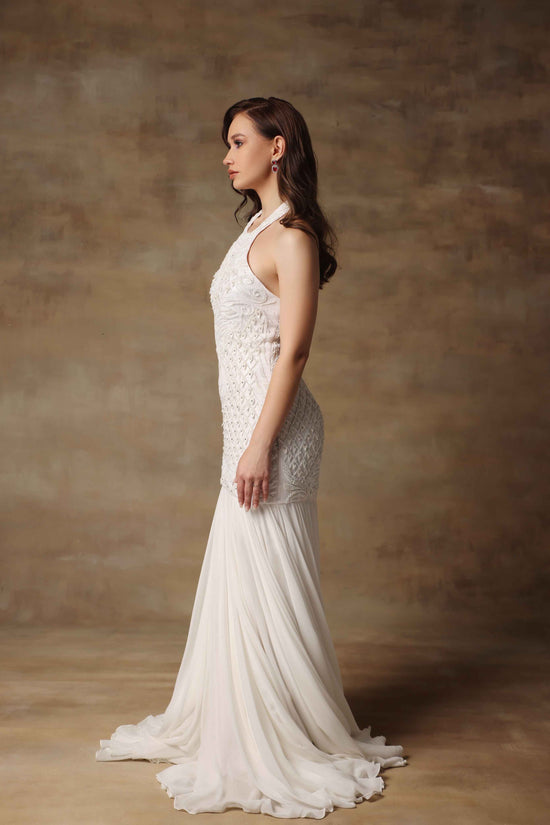 White Designer Gown