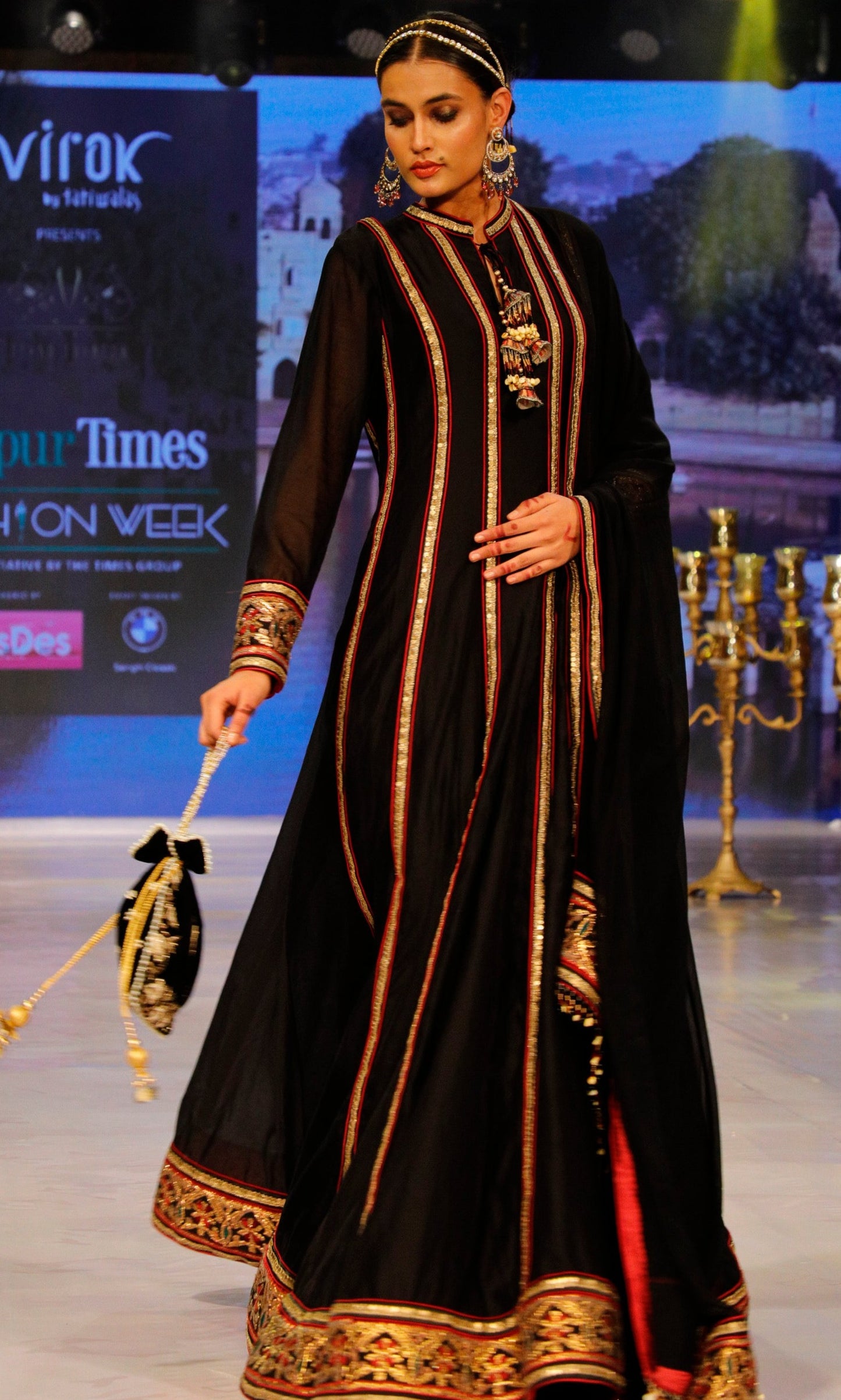 Black Anarkali