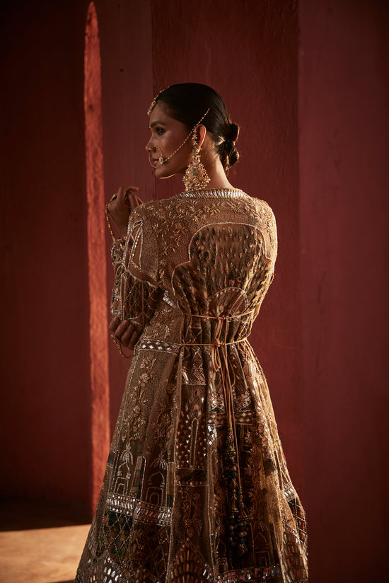 Best Almond color Designers Lehenga 