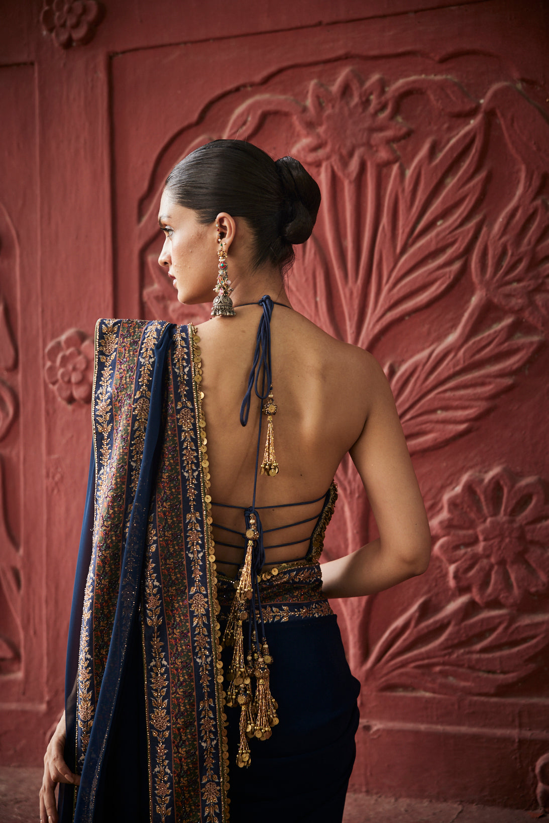 Best Navy Blue Saree In delhi