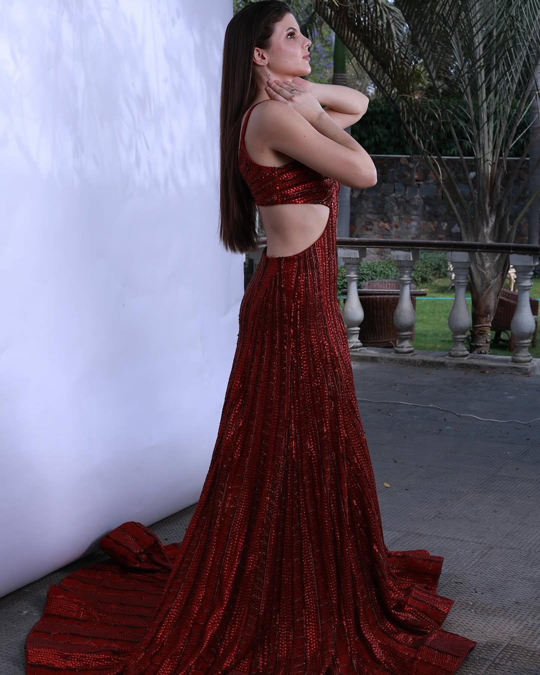 Red Exquisite Gown