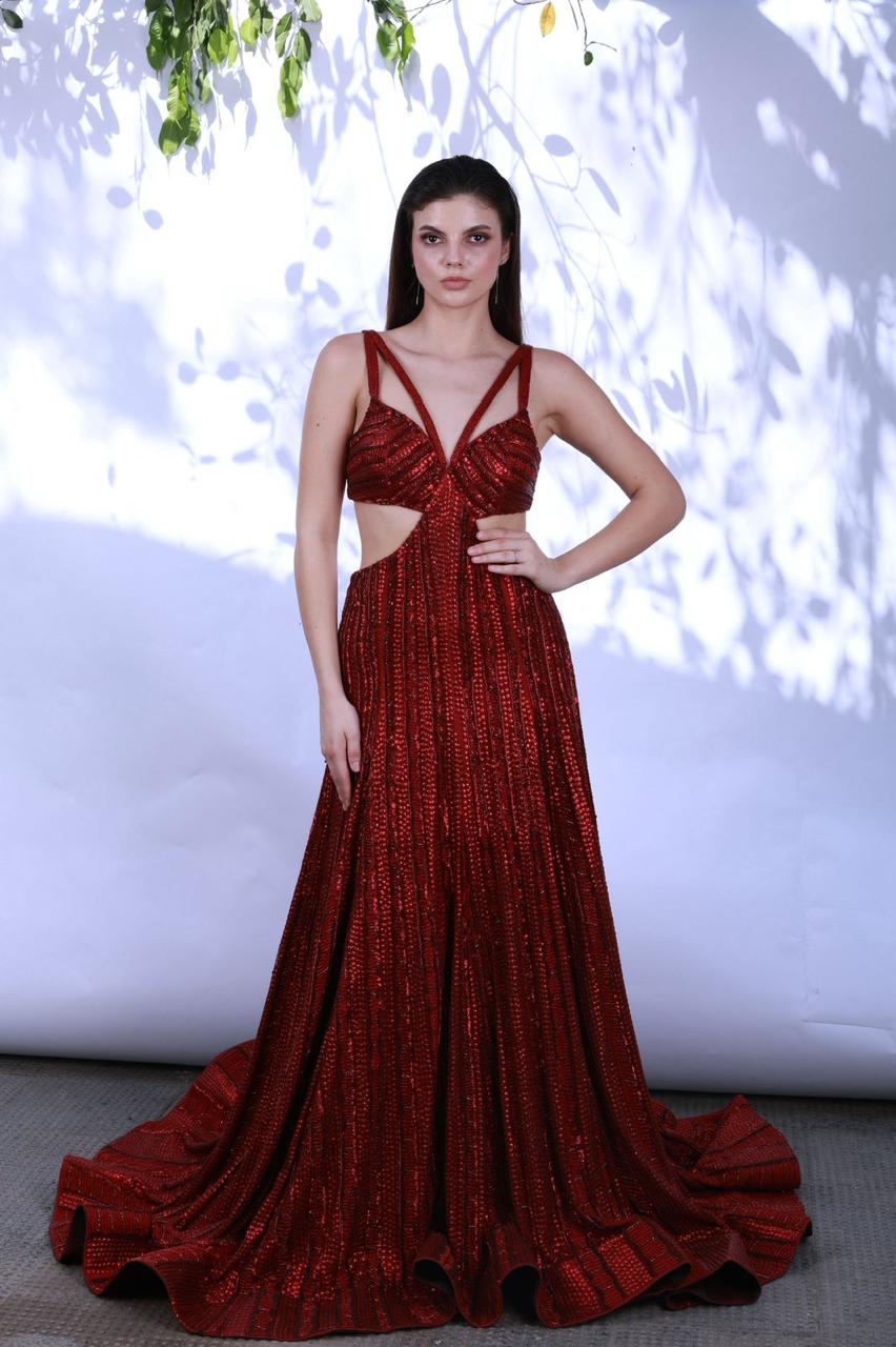 Red Exquisite Gown