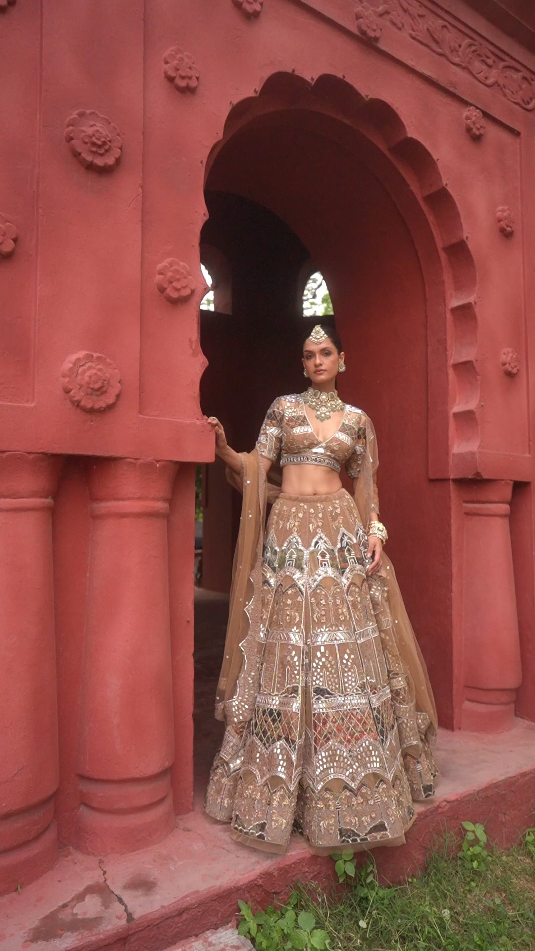 Load and play video in Gallery viewer, Designers Lehenga 
