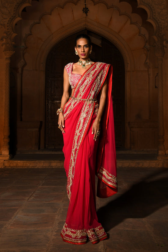 Khushnuma Zari Saree