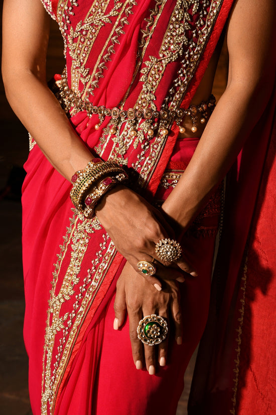 Khushnuma Zari Saree