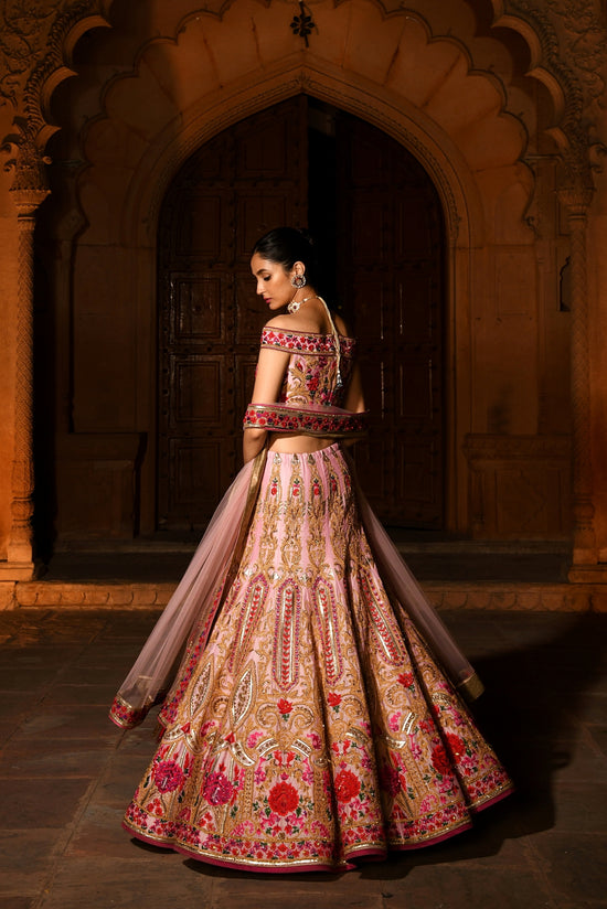 Pink Designer Bridal Lehenga