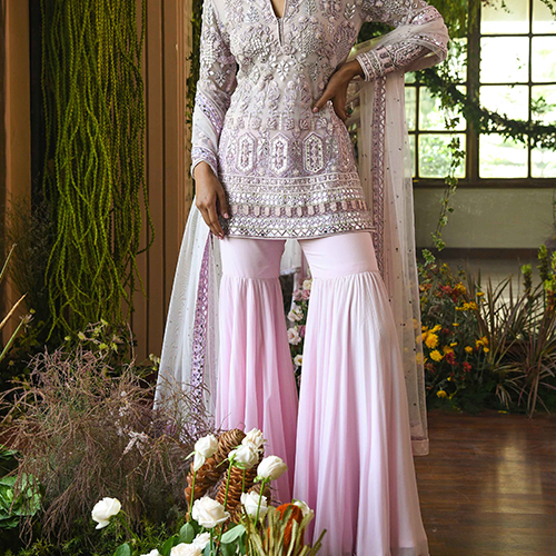 Calla Short Sharara Suit