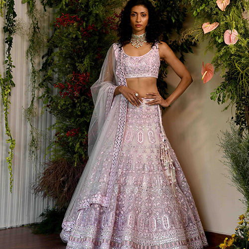 Sorrel Bridal Lehenga Choli Set