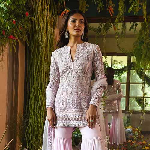 Calla Short Sharara Suit