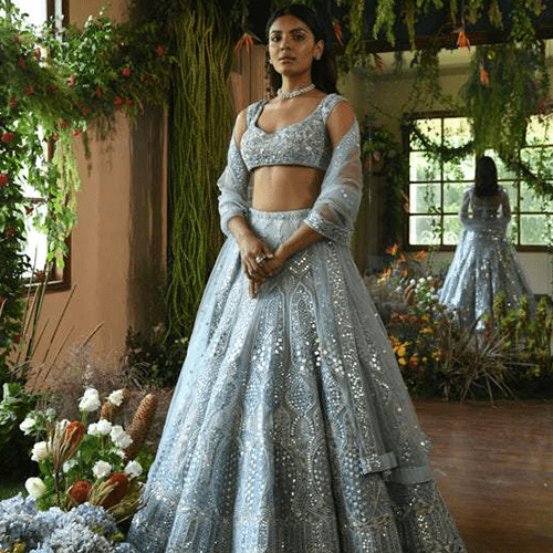 Iris Bridal Lehenga Choli Set