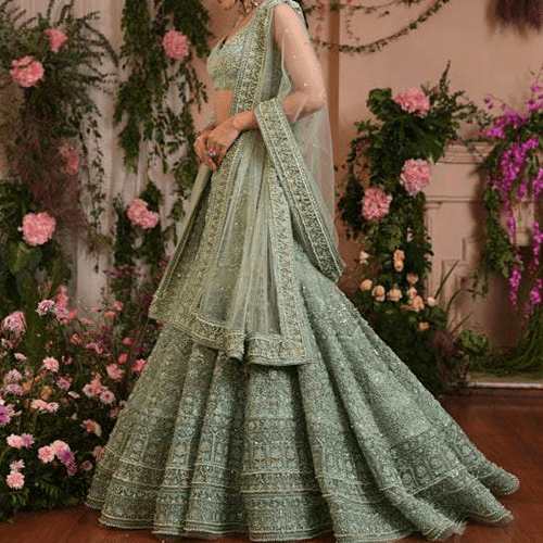 Willow Bridal Lehenga Choli Set