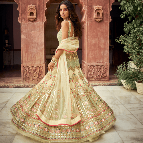 Light Green Anarkali Suit