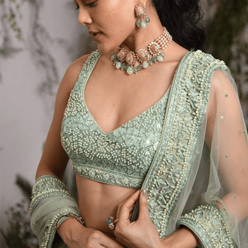 Willow Bridal Lehenga Choli Set