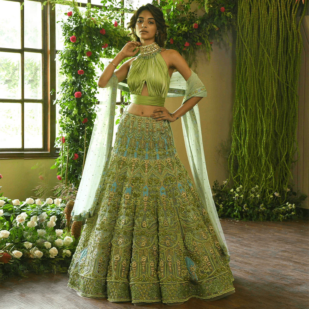 Zinnia Bridal Lehenga Choli Set